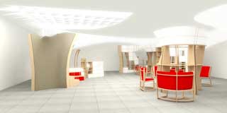 Storefront Library design Chinatown Storefront Library Design